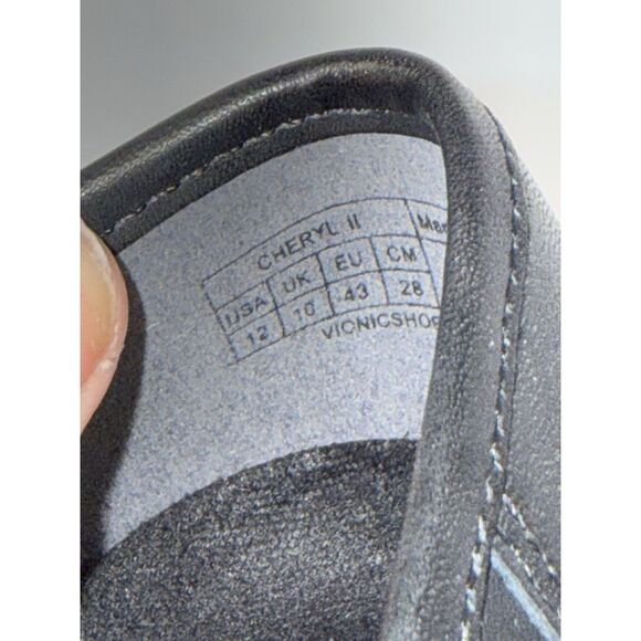 Vionic Cheryl Penny Loafer Black Leather Lug Sole Comfort Chunky Classic 12M NWB - Picture 9 of 16